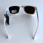True Religion  White Sunglasses with Blue Mirrored Lenses New Photo 4