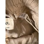 Elie Tahari  Tan Elastic Waist Drawstring Pants Women’s Small Lightweight Lounge Photo 4