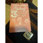 Stone Mountain Brand New  Women's Sydney Embossed Leather Purse Bag Black Brown Photo 5