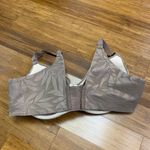 Cacique Lightly Lined Balconette Bra Womens Size 40DDD Taupe Leaf Full Coverage Photo 1