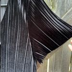 Like New Lilla P Flutter Sleeve Pleated
Velour Dress Black Size Small Photo 5