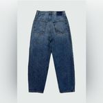 Ética Iris Relaxed Barrel Jean in Basalt, Size 24 Blue Photo 2