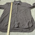 BKE  Eased Womens Long Sleeve Button Up Shirt Taupe Size L Photo 3