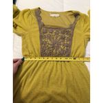 Anthropologie Women’s A’reve Sweater Dress Chiffon Ruffle Long Sleeve Medium M Photo 5