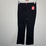 Spanx  Womens Black Kick Flare Denim Jeans Size Small Photo 2