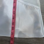 Cerie Lingerie Teddy Slip Top White Floral Lace Sz Large Babydoll Photo 3