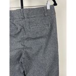 Ann Taylor Loft Blue Speckled Julie Cotton The Rivera Pant Size 4 Photo 4