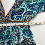 Trina Turk  Woman’s Provence Floral Paisley Print Swim Cover Up Dress Size XS Photo 8