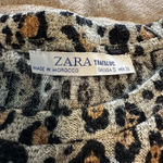 ZARA  Leopard Dress Size Small Photo 1