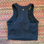 Lululemon  BLACK HIGH NECK RACERBACK TANK TOP Photo 1