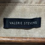 Valerie Stevens VTG Women Tailored Leather Suede Blazer M Tan Western Cowgirl Photo 6