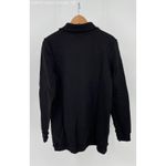 Pistache 100% Cotton Black Women's Button Down Jacket Photo 3