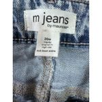 Maurice's  Kick Boot Ankle Jeans High Rise Button Fly Light Wash Raw Hem Women 20W Photo 7