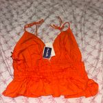 Marshalls Marshall’s Vibrant Orange Crop Top Photo 1