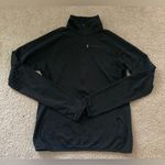 Marmot  Black Long Sleeve Quarter Zip Shirt Size Small Photo 0