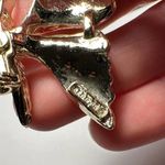 Vintage Rhinestone Butterfly Insect Signed Gerry’s Gold Tone Brooch Pin Photo 7