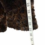 Marvin Richards Vintage Hooded Reversible Jacket XL Brown Suede Faux Fur Leopard Photo 13