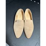 Patina Portland Loafer Suede Leather‎ Beige Almond Toe Slip On Shoes Women’s 6 Photo 1
