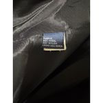 Vintage Hunters Run Tailored Wool Jacket Charcoal gray black velvet collar (8) Photo 6