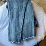 Torrid  jeans 18R high rise straight raw  cuffs Photo 4
