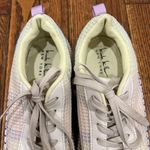 Nicole Miller New York Brita Woven Rainbow Pastel Platform Sneakers Photo 7