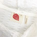 Anthropologie Lilka X White Shell Eyelet Laser Cut Beach Poncho Cape Cover Up Photo 11