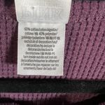 Victoria's Secret ‎ Purple Sleepwear Thermal Waffle Shirt Henley Women’s Size L Photo 5