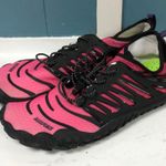 UBFEN hot pink women’s‎ water shoes beach swim lightweight boating shoes 42/9 Black Photo 1