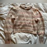 Wild Fable cropped muted rainbow sweater Photo 0