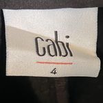 CAbi  Trousers Womens Size 4 Dark Grey Straight Leg Back Pockets Minimalist Chic Photo 2