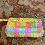 Clinique NWOT:  Multicolor Logo makeup bag Photo 2