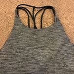 Lululemon Women’s Grey Raise the Barre Tank Top with Strappy Built in Sports Bra Photo 2