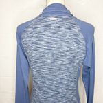 Columbia Womens Full Zip Heathered Blue Long Sleeve Jacket Sz S Pockets Photo 6