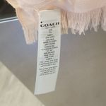 Coach 💕💕 Signature C Wrap Scarf ~ Light Pink Photo 5