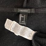 Forever 21 Black Zip-Up Hoodie in Size S Photo 3