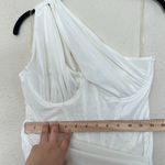 House Of CB    'Valentina' Ivory white‎ Asymmetric Cutout Midi Dress NWOT Size S Photo 7