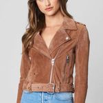BLANK NYC Suede Moto Jacket 100% Leather Photo 3