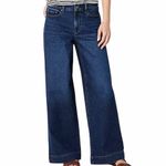 a.n.a . Women’s Jeans Size 18 Wide Leg High Rise Dark Indigo Wash Relaxed Fit Photo 8