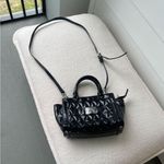 Michael Kors  Vivianne Patent Leather Quilted Cross Body Photo 4