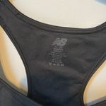 New Balance black Racerback workout shirt with built in sports bra Photo 1