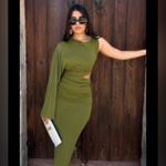 ZARA  cut out midi dress Photo 1