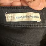 Anthropologie EUC Black Frayed Hem Jeans with Studded Detail Photo 4