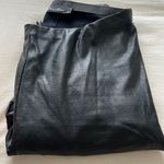 Black Faux Leather Leggings Size M Photo 0