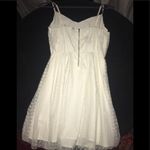 H&M Divided by  White Swiss Dotted Dress Si… Photo 3