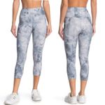 Gottex high waist side pocket gray tie dye leggings size S small Photo 10