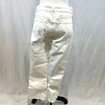 Gap white high rise crop kick raw hem jeans size 29 NWOT Photo 5