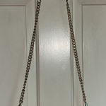 Rebecca Minkoff  Striped Crossbody Bag Black White Blue Red Chain Strap Photo 0