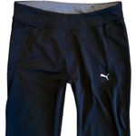 Puma Fitness Tight Straight Leg Pants Black Size Small Photo 1