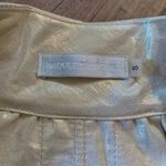 Badgley Mischka  Metallic Gold Tan Thin Jacket Size Small S Photo 4