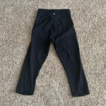 Lululemon Black Cropped Leggings Photo 0
